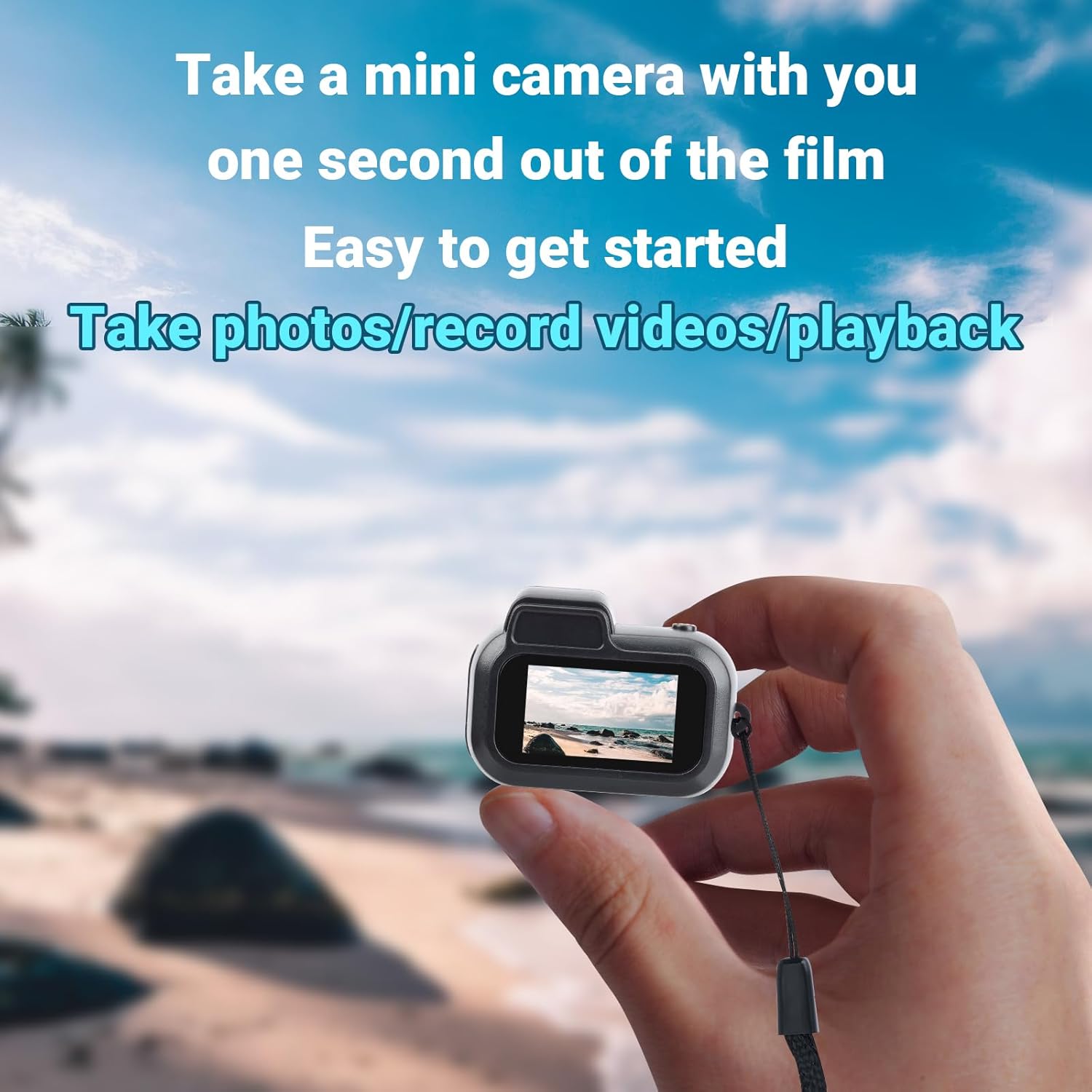 Key Chain Mini Camera -Micro Video Camera With 32GB SD Card & Card Reader